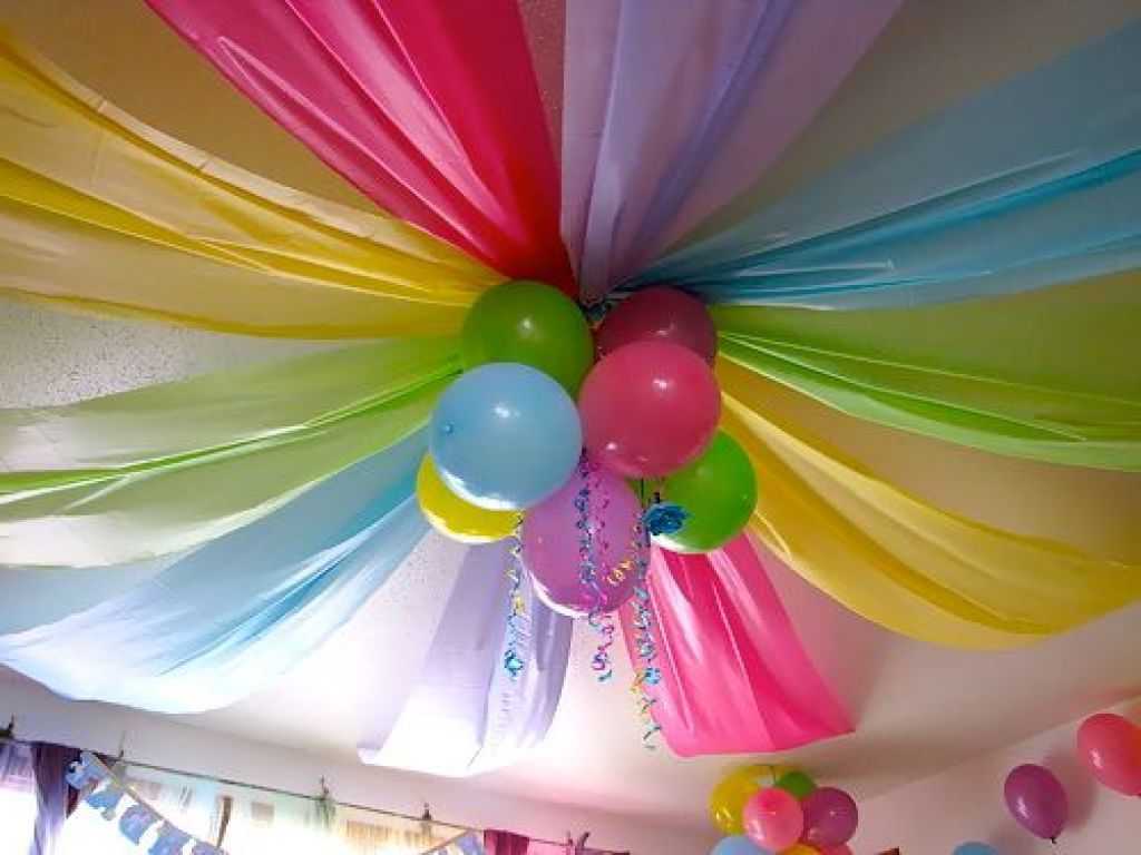 Декор комнаты на день рождения