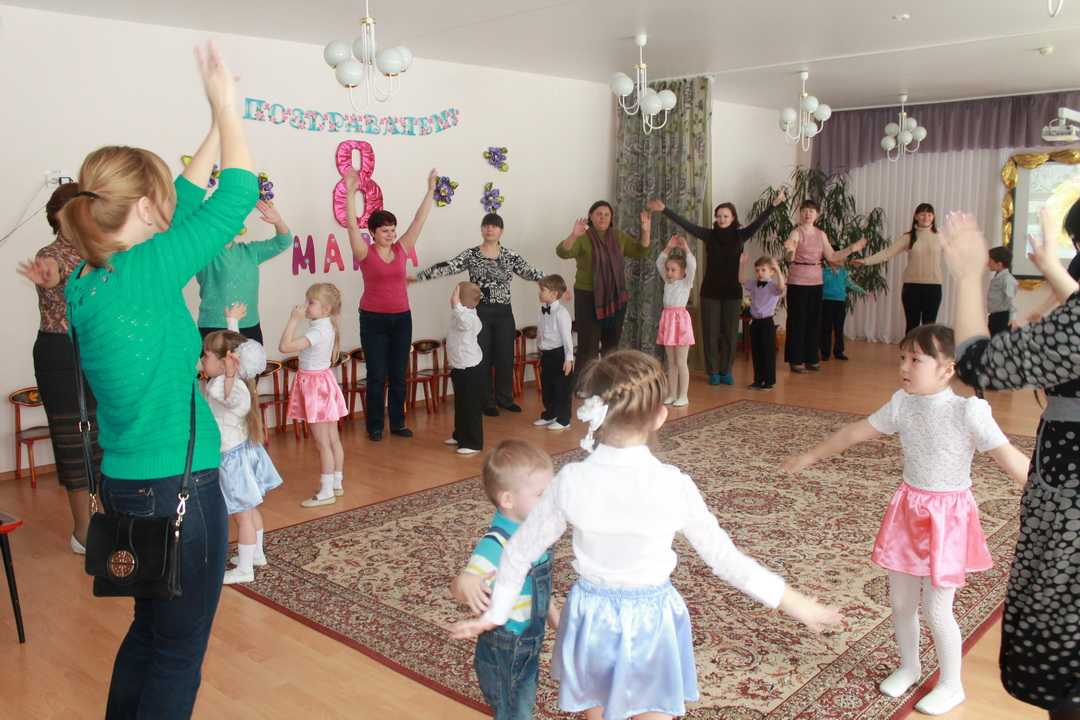 Праздник 8 марта в детсаду
